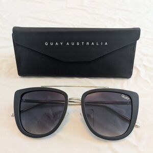 Quay Australia Black French Kiss Sunglasses